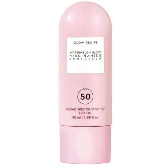 NWT Glow Recipe Watermelon Glow Niacinamide SPF 50 Sunscreen 50mL full size - Picture 1 of 1